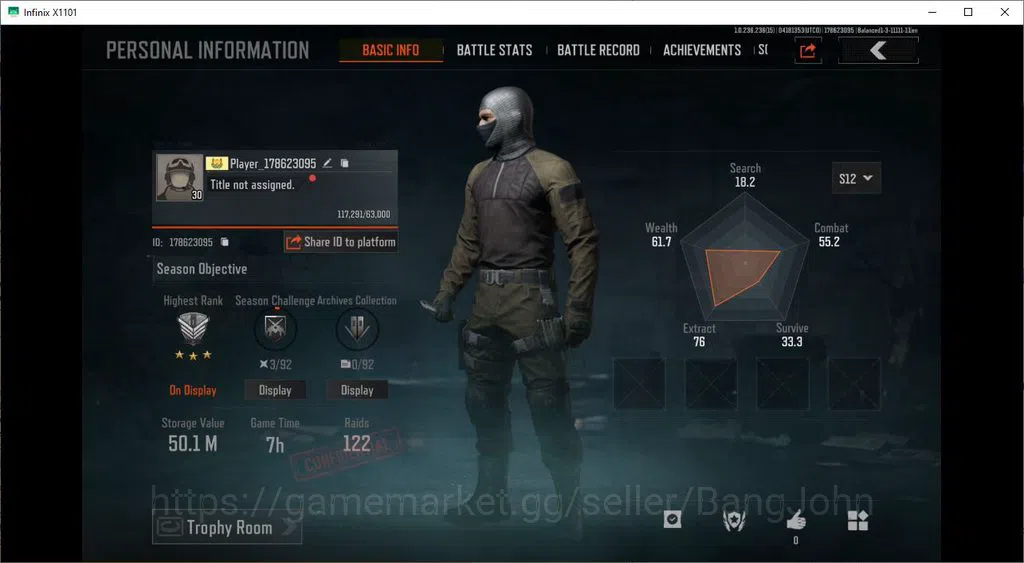 Arena Breakout Accounts MOBILE|LVL30 SV 50,1 M|CV 10,1 M|MORE DETHAIL CEK  image 7