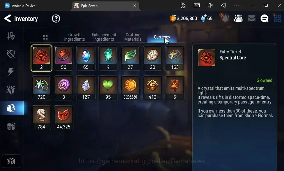 Epic Seven Accounts GLOBAL Unverif|New Era|2 ML(Disciplinary P Aria,BW image 16