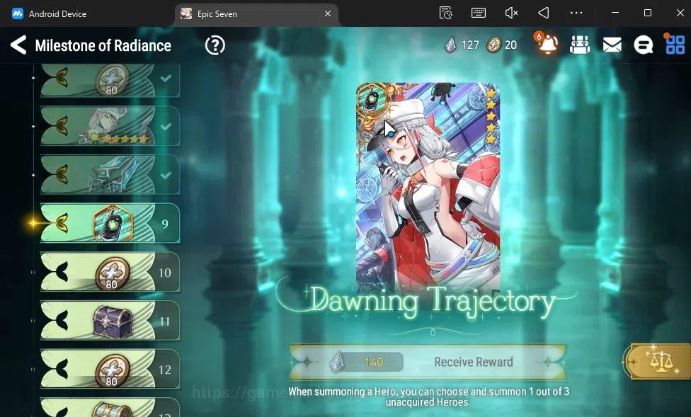 Epic Seven Accounts GLOBAL Unverif|New Era|2 ML(Disciplinary P Aria,BW image 9