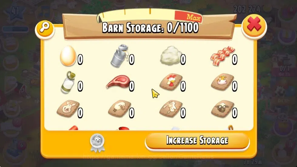 Hay Day Accounts Level 41 | Barn Storage 1100 + Silo Storage 625 |  image 11