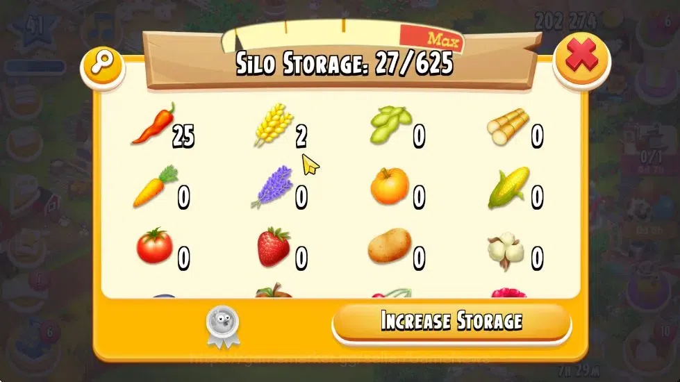 Hay Day Accounts Level 41 | Barn Storage 1100 + Silo Storage 625 |  image 12