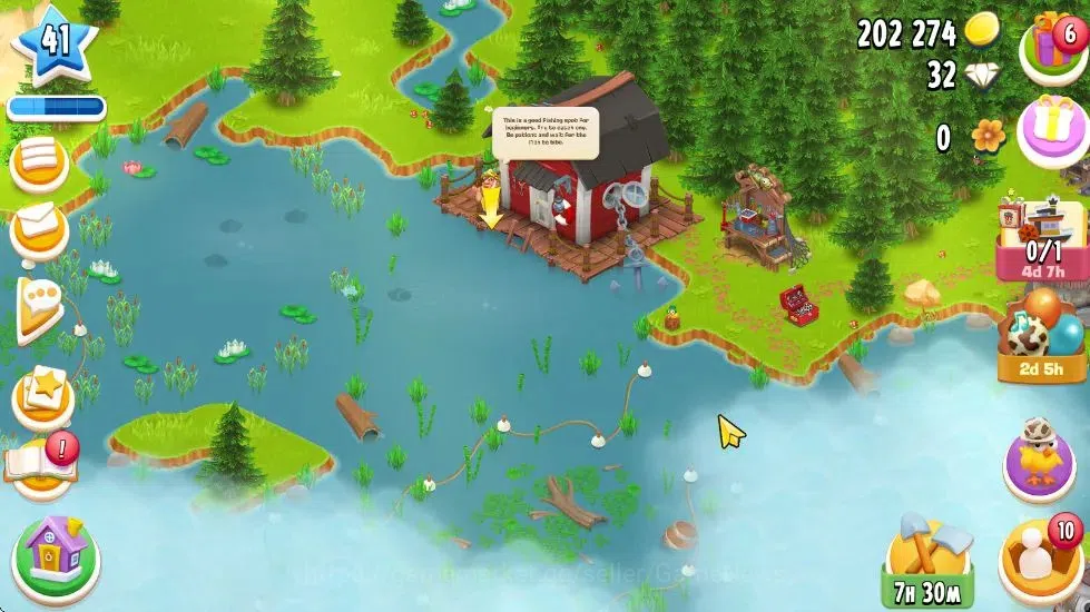 Hay Day Accounts Level 41 | Barn Storage 1100 + Silo Storage 625 |  image 5