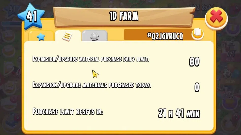 Hay Day Accounts Level 41 | Barn Storage 1100 + Silo Storage 625 |  image 8