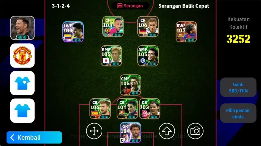 eFootball Accounts Legends & Iconic Players Mobile|PW 3252|George Best BigT,Lamine Yamal BigT,Gerard Pique Epic,Nakata 1