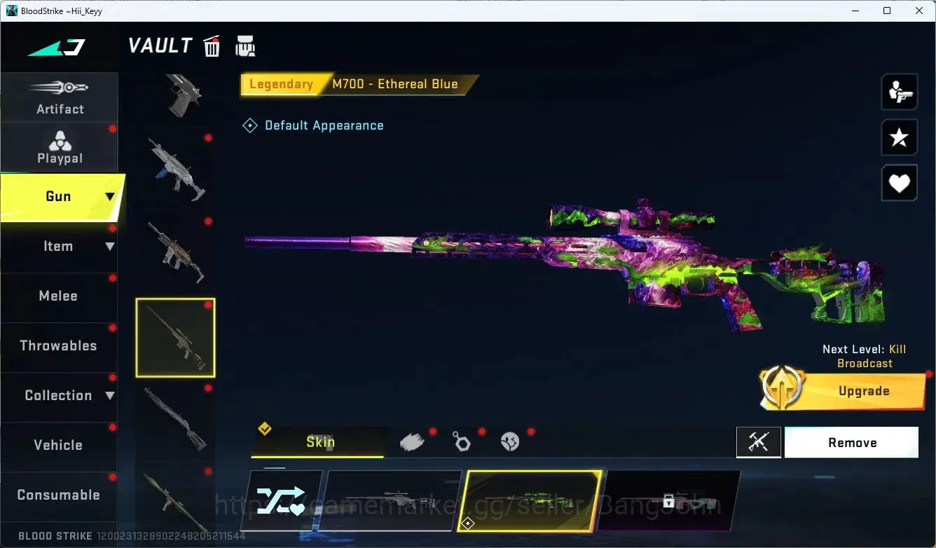 Blood Strike Accounts ASIA | 2 ETERNAL: AK47,KAG-6|1 TR|5 ULTRA Guns|1 L image 13