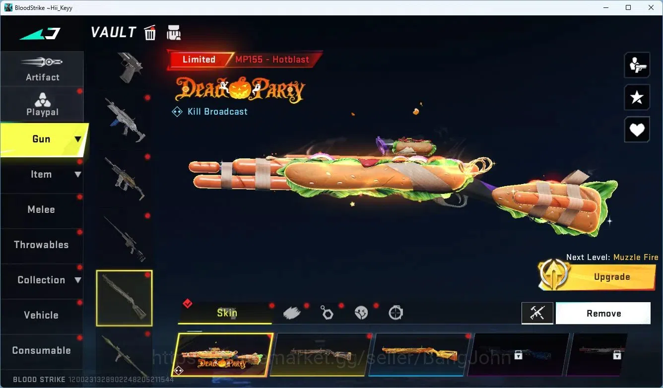 Blood Strike Accounts ASIA | 2 ETERNAL: AK47,KAG-6|1 TR|5 ULTRA Guns|1 L image 14