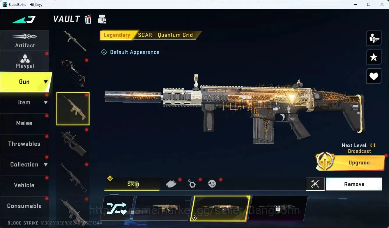 Blood Strike Accounts ASIA | 2 ETERNAL: AK47,KAG-6|1 TR|5 ULTRA Guns|1 L image 15
