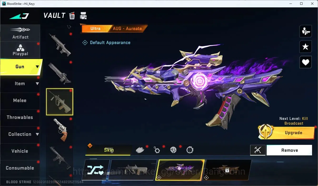 Blood Strike Accounts ASIA | 2 ETERNAL: AK47,KAG-6|1 TR|5 ULTRA Guns|1 L image 18