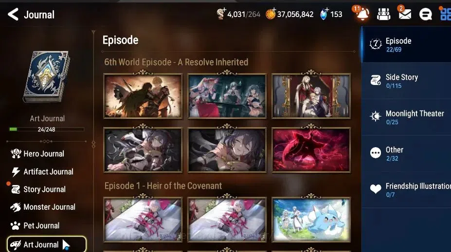 Epic Seven Accounts GLOBAL Unverif|4 ML[Salome,MKawerik,AVildred,NC La image 10