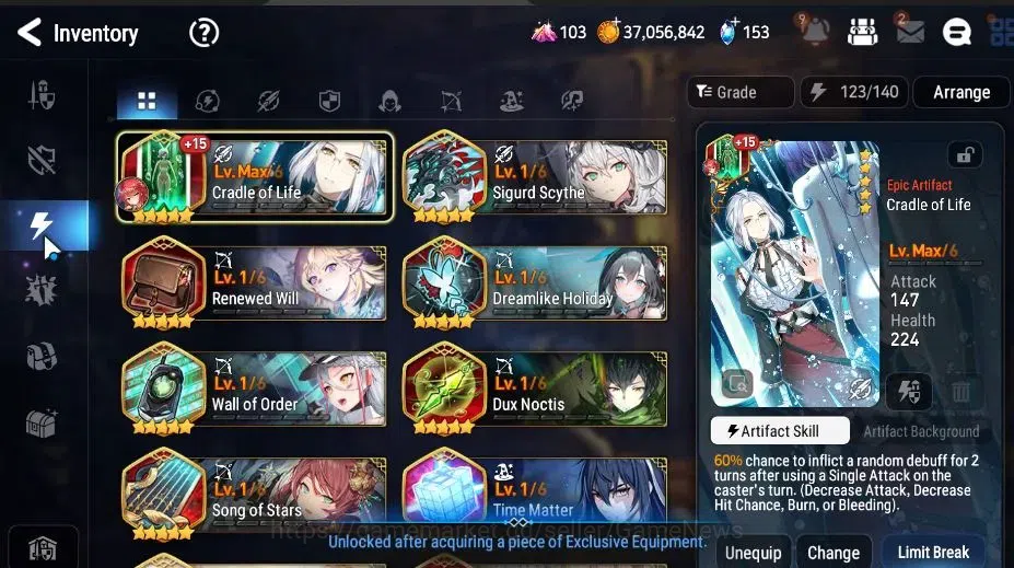 Epic Seven Accounts GLOBAL Unverif|4 ML[Salome,MKawerik,AVildred,NC La image 19
