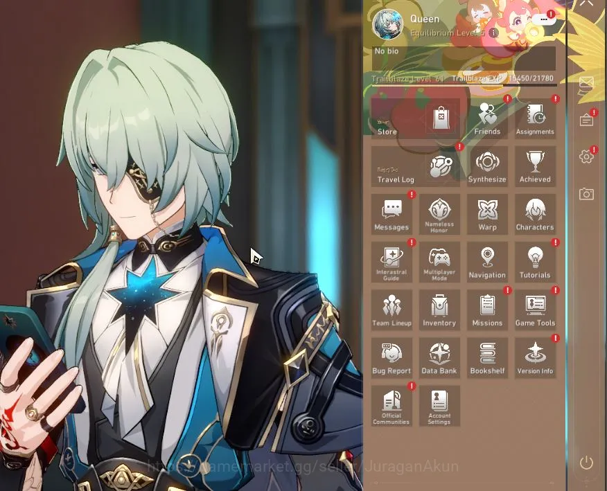 ASIA|TL 61| 6 Limited|Cerydra+Sign,The Herta,Anaxa,Dante,Ruan Mei,Archer|8,4K SJ|MC Female|Amphoreus|TakeMail|CheckSS(HSR4998) Honkai Star Rail Mid Game ASIA|TL 61| 6 Limited|Cerydra+Sign,The Herta,Anaxa image 1