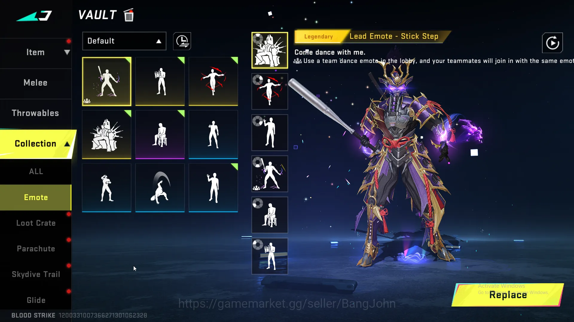 Blood Strike Accounts Others eternal zero | legend m4a1 | legend origin12 | legend kag-6 | legend inp-9 ~ BS143B 14