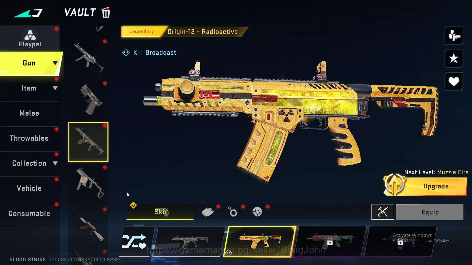 Blood Strike Accounts Others eternal zero | legend m4a1 | legend origin12 | legend kag-6 | legend inp-9 ~ BS143B 4