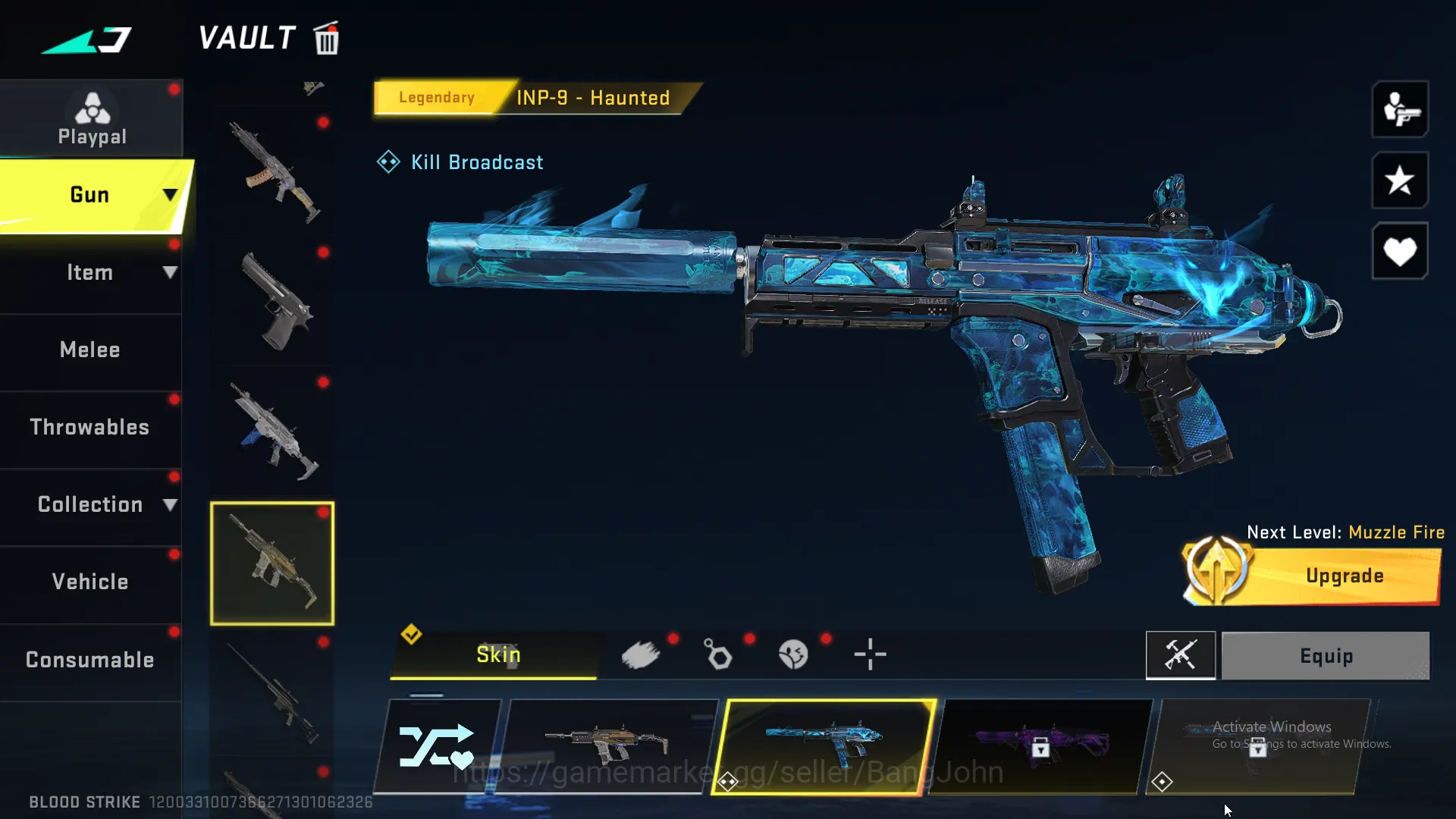 Blood Strike Accounts Others eternal zero | legend m4a1 | legend origin12 | legend kag-6 | legend inp-9 ~ BS143B 7