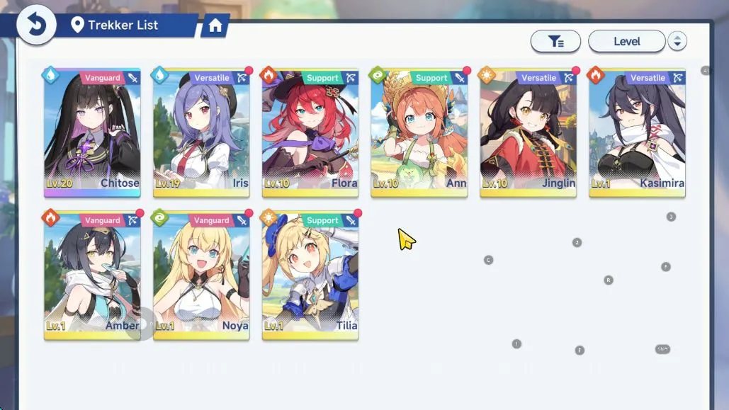 Stella Sora Accounts GLOBAL | Starter Chitose | 2.6K SD | 8 SR (Iris,Flora,Kasimira Etc) | 8 SR Disc | Log Yostar | Check SS 4
