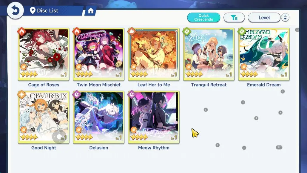 Stella Sora Accounts GLOBAL | Starter Chitose | 2.6K SD | 8 SR (Iris,Flora,Kasimira Etc) | 8 SR Disc | Log Yostar | Check SS 5