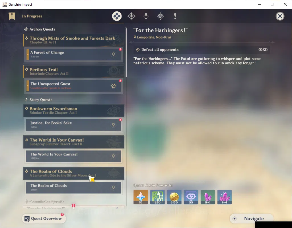 Genshin Impact Accounts ASIA|AR 55|4 Limited+1(*5Weapon)|Flins,Furina,Chas image 5