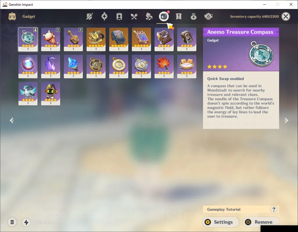 Genshin Impact Accounts ASIA|AR 55|4 Limited+1(*5Weapon)|Flins,Furina,Chas image 7