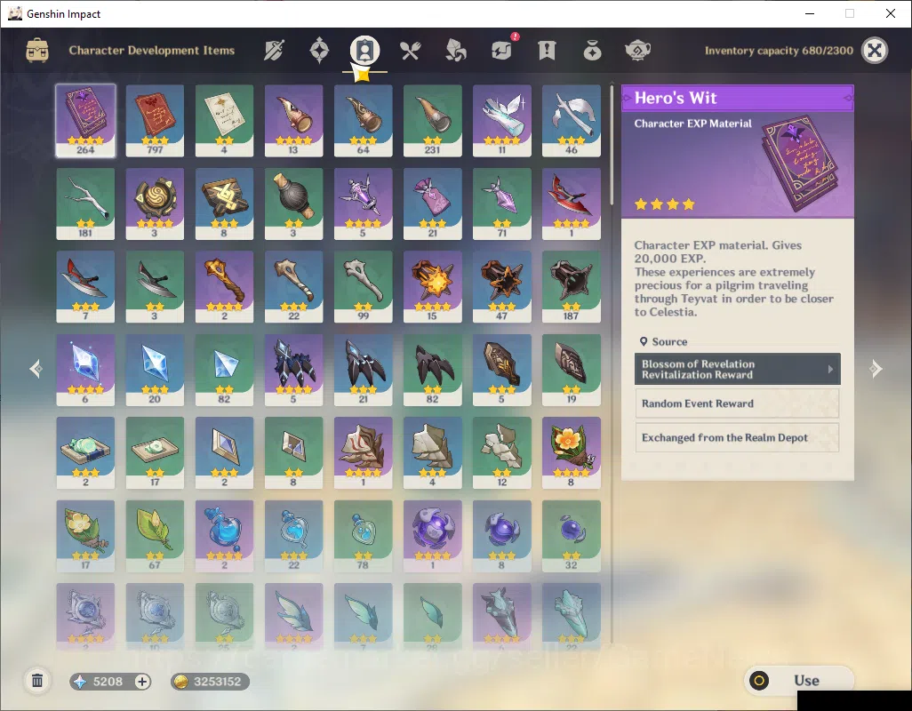 Genshin Impact Accounts ASIA|AR 55|4 Limited+1(*5Weapon)|Flins,Furina,Chas image 9