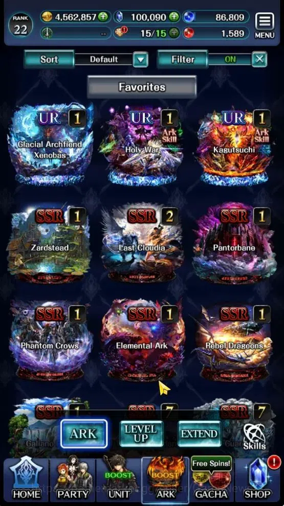 Last Cloudia Accounts GLOBAL|Rank 22|100k Crystal|Top Tier Unit (Goddess image 3