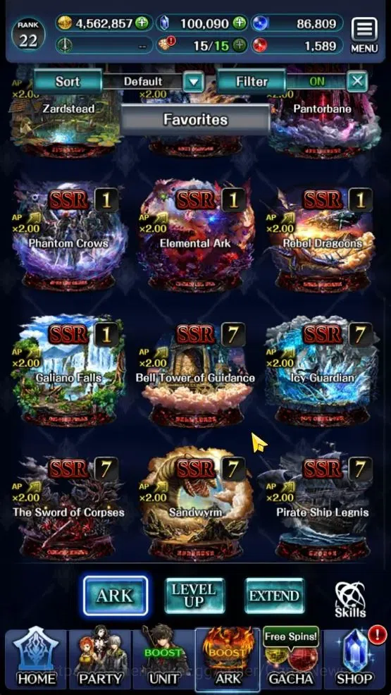 Last Cloudia Accounts GLOBAL|Rank 22|100k Crystal|Top Tier Unit (Goddess image 4