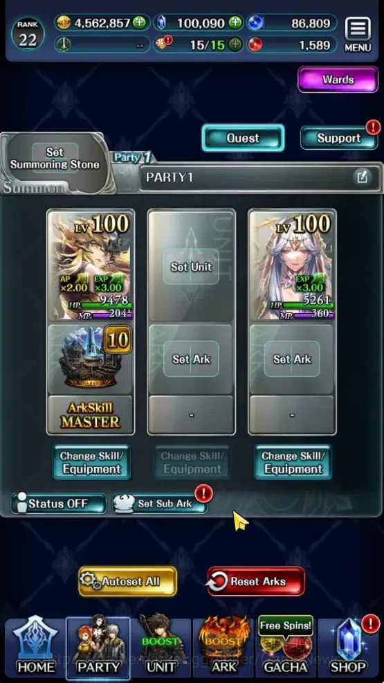 Last Cloudia Accounts GLOBAL|Rank 22|100k Crystal|Top Tier Unit (Goddess image 5