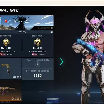 Blood Strike Accounts Others ASIA | 1 EVA: MCX | 8 Ultra Guns | 10 Ultra Striker | 1 Ultra Vehicle |1 Epic Name Changing