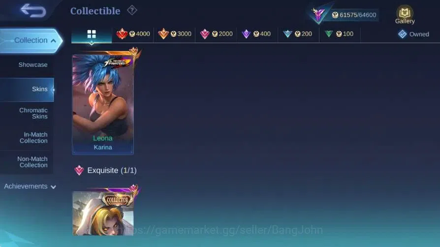 Mobile Legends: Bang Bang Accounts Global|Hero 132|Skin 300|Renowned|Collector Natali image 12