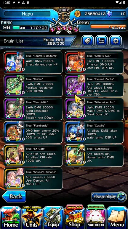 Grand Summoners Accounts GLOBAL | Ascend 19 | Roy TW, Shuna TW, Kenshin Him image 10