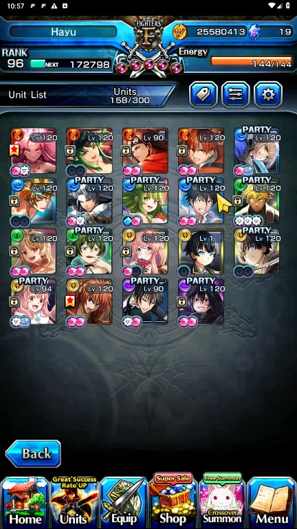 Grand Summoners Accounts GLOBAL | Ascend 19 | Roy TW, Shuna TW, Kenshin Him image 3