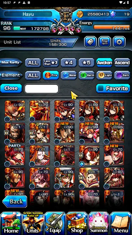 Grand Summoners Accounts GLOBAL | Ascend 19 | Roy TW, Shuna TW, Kenshin Him image 4