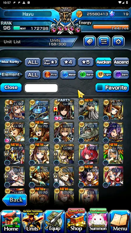 Grand Summoners Accounts GLOBAL | Ascend 19 | Roy TW, Shuna TW, Kenshin Him image 7