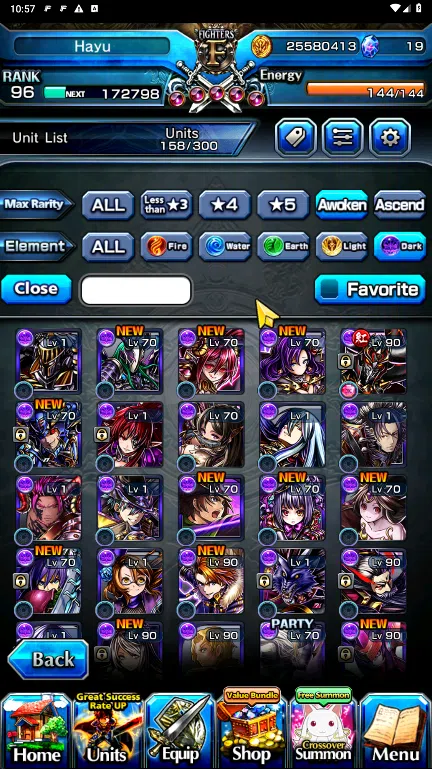 Grand Summoners Accounts GLOBAL | Ascend 19 | Roy TW, Shuna TW, Kenshin Him image 8