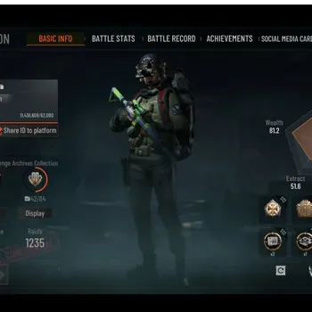 Arena Breakout Accounts High Value Mobile |LV 30| SV 60,9M | CV 33,5M | Exclusive MG H416,Symphony AUG,Ba T03,BG LR-AR1,SS
