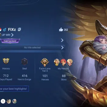 Honor of Kings Accounts Rare Skin Global Hero 101 Skin 88|2 Saint Seiya (Hou Yi, Dharma) 4 LNY 24 (Sun Ce, Lady Sun, Angela