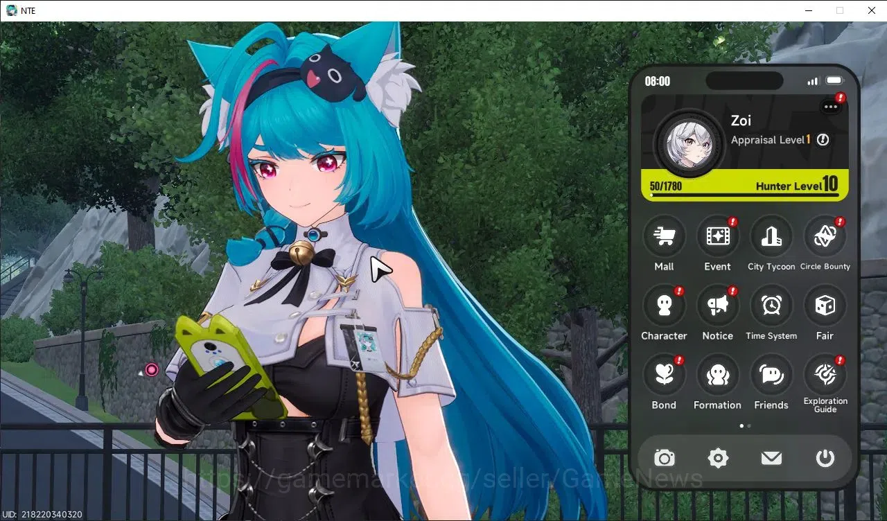 Neverness to Everness Accounts GLOBAL EU|HL 10|3 SSR[Sakiri,Baicang,Daffodill]|5 SR|Underboss Glider|RoverA1+Nanally 5