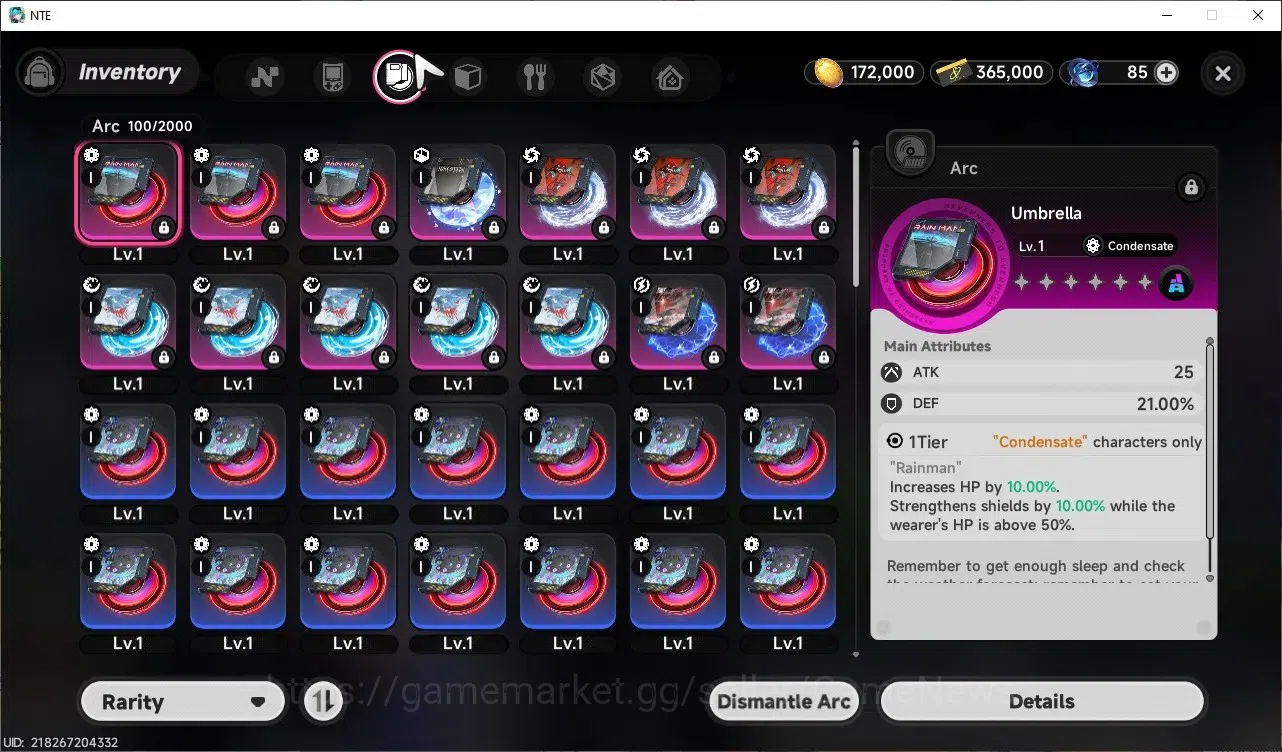 Neverness to Everness Accounts GLOBAL EU|HL 3|1 SSR| Limited Hotori  |2 SSR Selector On|5 SR|Male MC|Log Email|NTE1267 6