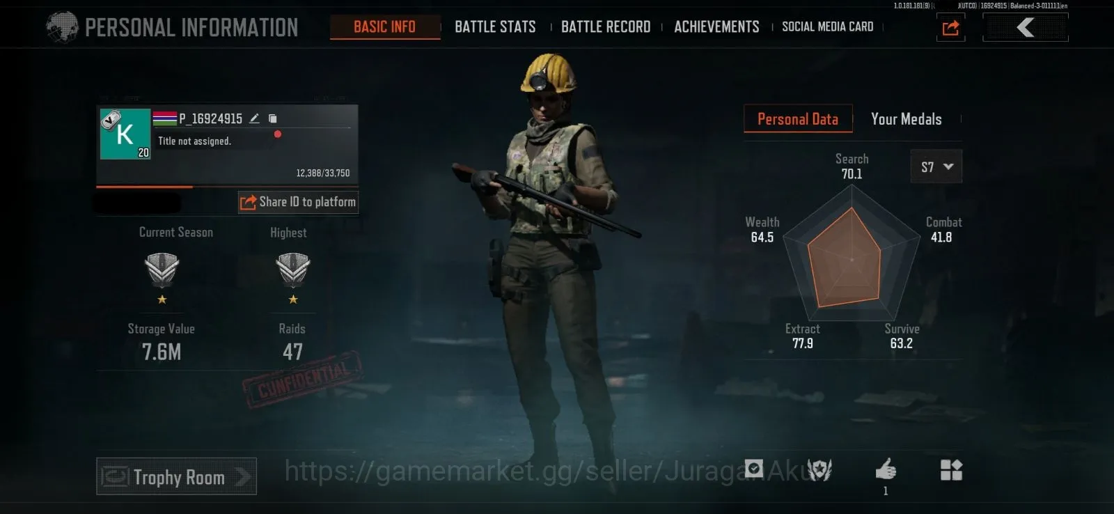 Arena Breakout Mid-Tier [MOBILE] SV 7.6M | Koen 4.7M | Many Guns and Equip image 1