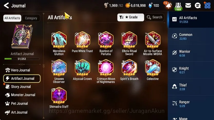 Epic Seven Accounts Mid-Tier Global Unverif|Fresh Starter|ML4 7