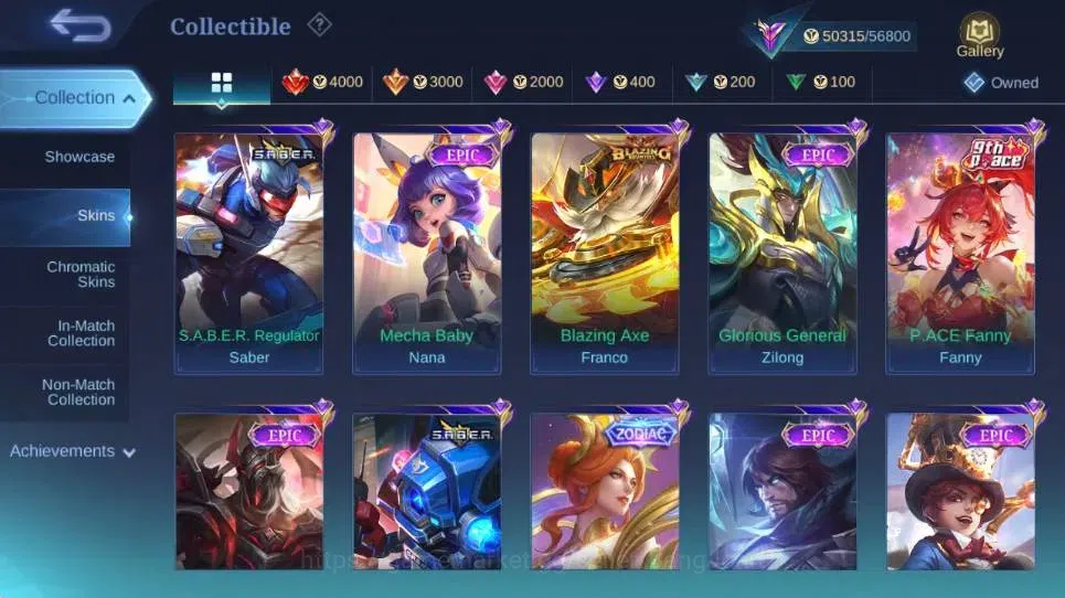 Mobile Legends: Bang Bang Accounts Global|Skin 163|Renowned|LuckyBox Silvanna+Pharsa| image 10