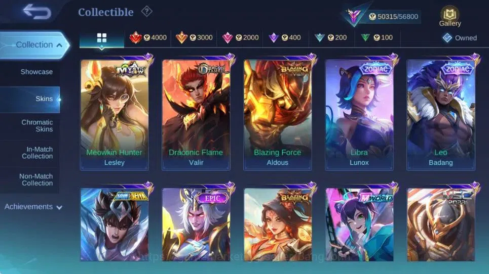 Mobile Legends: Bang Bang Accounts Global|Skin 163|Renowned|LuckyBox Silvanna+Pharsa| image 7
