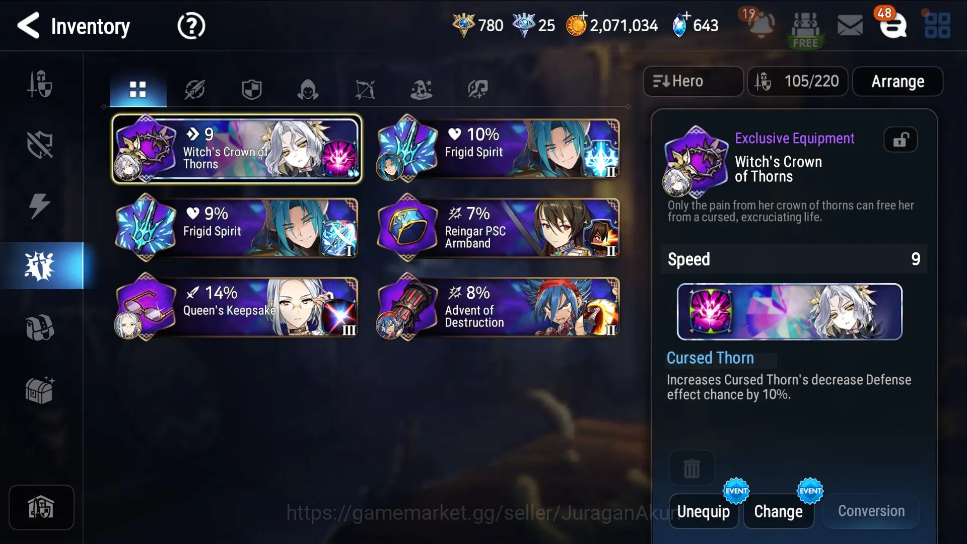 Epic Seven Accounts Asia verif|16ML(WTenebria,LW Peira,Karin,Iseria)17 image 4