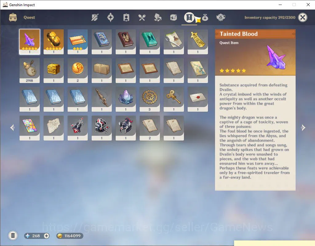 Genshin Impact Accounts ASIA|AR 40|4 Limited +2(*5Weapon)| (Skirk,Neuville image 5