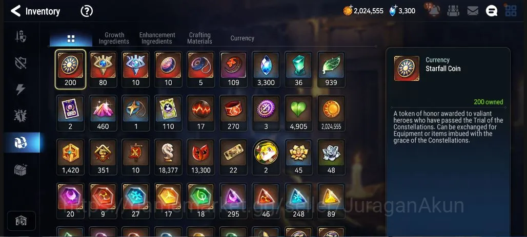 Epic Seven Accounts Mid-Tier Asia Unverif|12ML(NW Luna,Ilynav,Ray,Vivian,LC Bellona)|Many Resource+220 Hero|WB Auto|PoH 4