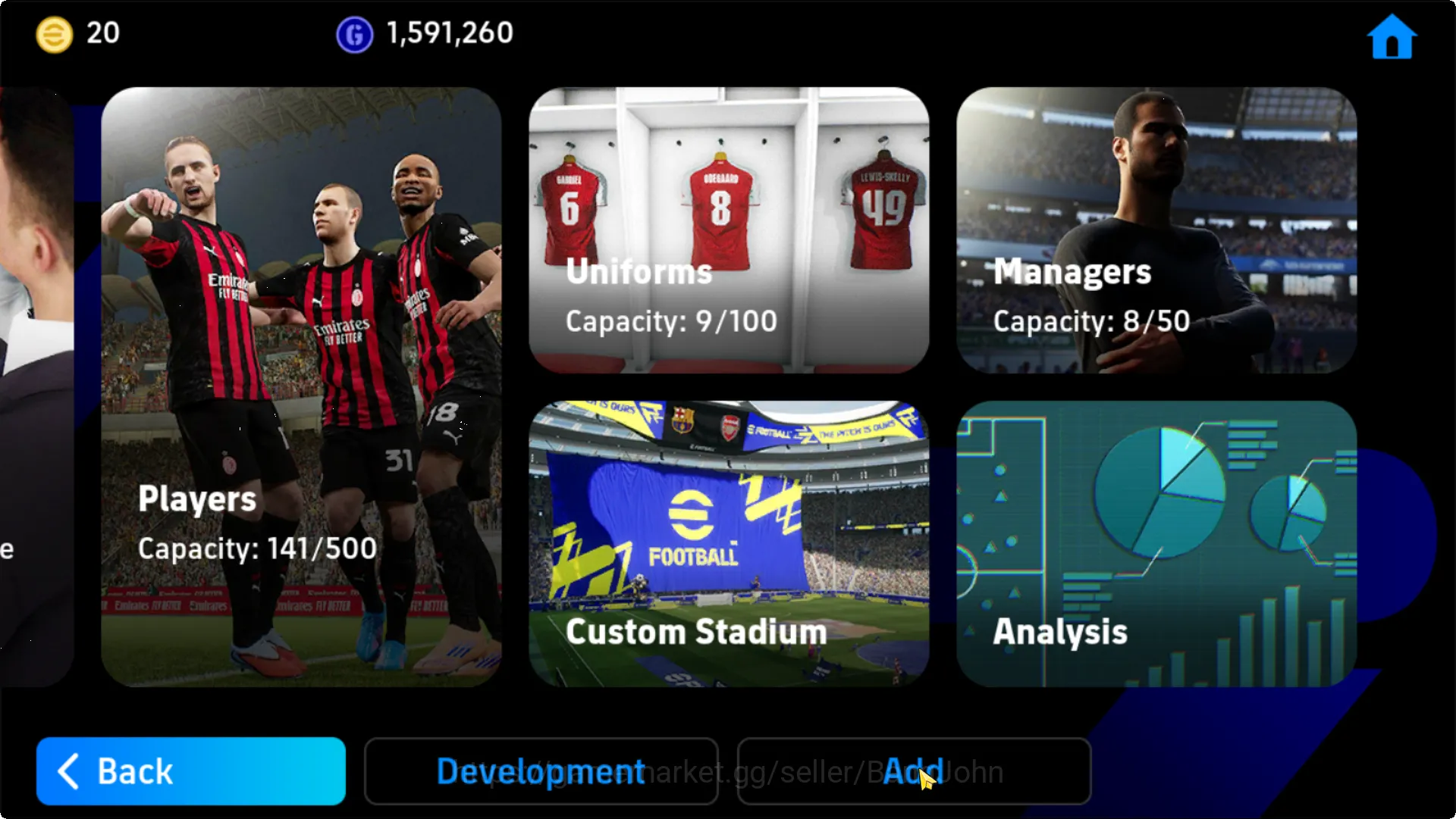 eFootball Accounts Others power 3184 | Showtime (Michael Olise, Carvajal,Bellingham,Cavani,Diego Costa, Alessandro 2