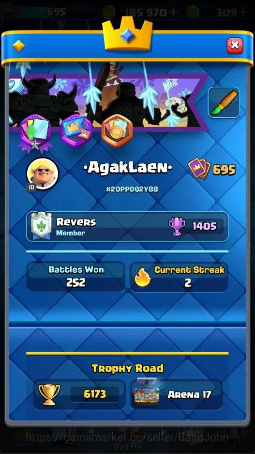 Clash Royale Accounts Mobile |KTL 11|Trophy 6203|Card 81/121|1 Heroes|4  image 16