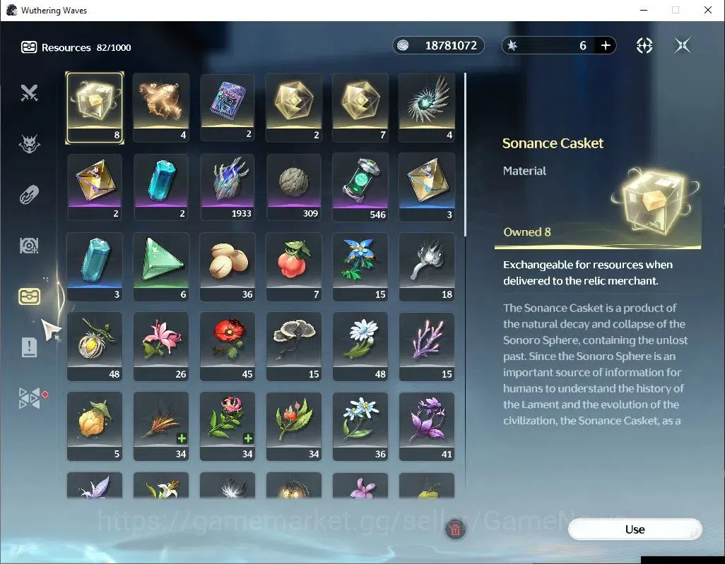 Wuthering Waves Accounts Others SEA |UL 49|2 Limited| Yangyang: Xuanling RC 3 + Signature, Rebecca |DB Lvl 30|MC Female|Log 8