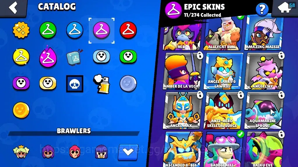 Brawl Stars Accounts 3467 Trophy|36 Brawlers 4 Max Lvl[Full Buffies Bul image 14