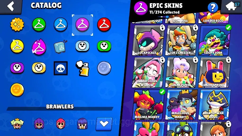 Brawl Stars Accounts 3467 Trophy|36 Brawlers 4 Max Lvl[Full Buffies Bul image 16