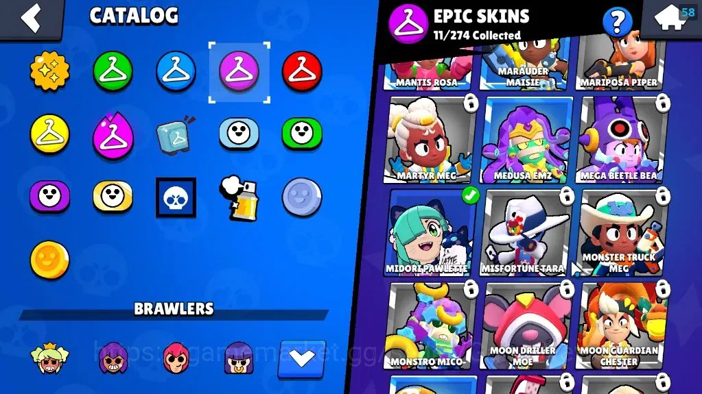 Brawl Stars Accounts 3467 Trophy|36 Brawlers 4 Max Lvl[Full Buffies Bul image 17
